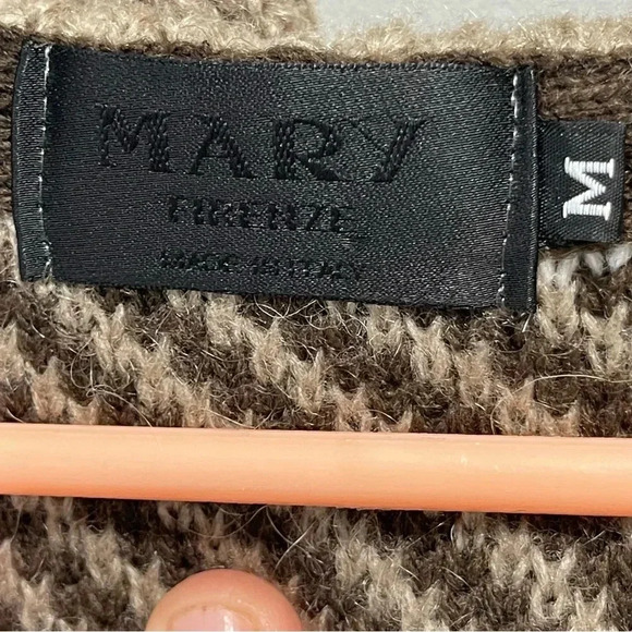 Mary Firenze Striped Long Sweater Medium size - Picture 12 of 13